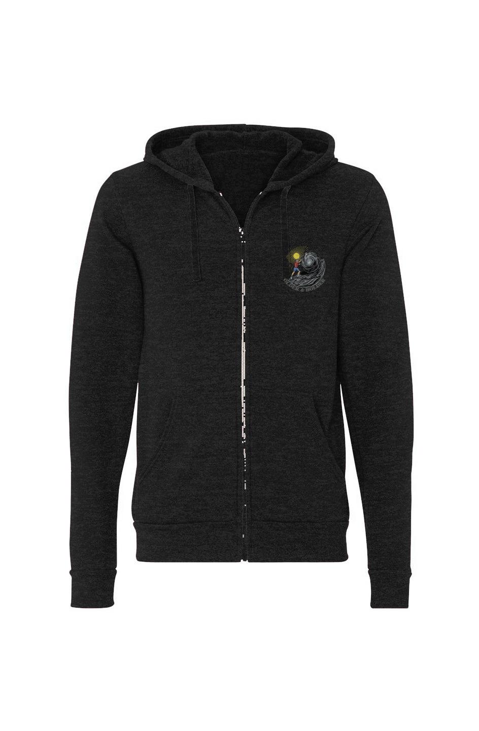 Older and Bolder Apparel Tri-blend Full-Zip Hoodie