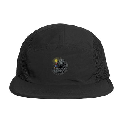 Active Finn Cap in Black colour, by Older and Bolder Apparel