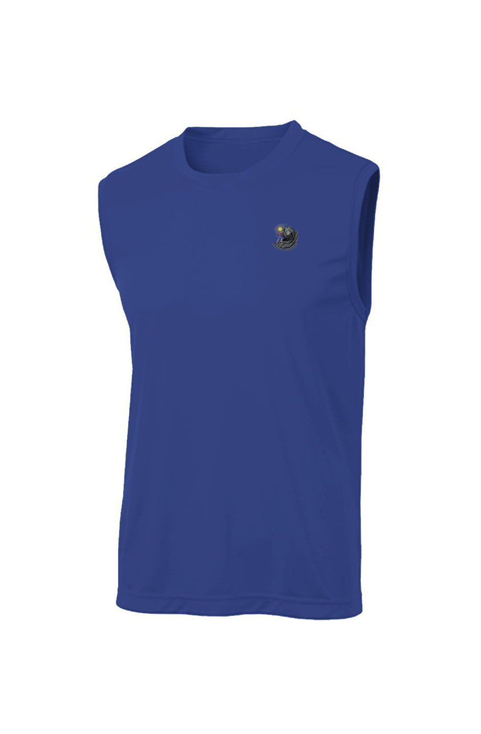 Blue Men's Sleeveless Competitor T-Shirt (Tank Top), made  by Older and Bolder Apparel